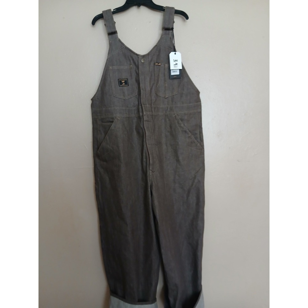 Lee Brooklyn Circus Overalls Womens XL Selvedge Denim Carpenter Western New